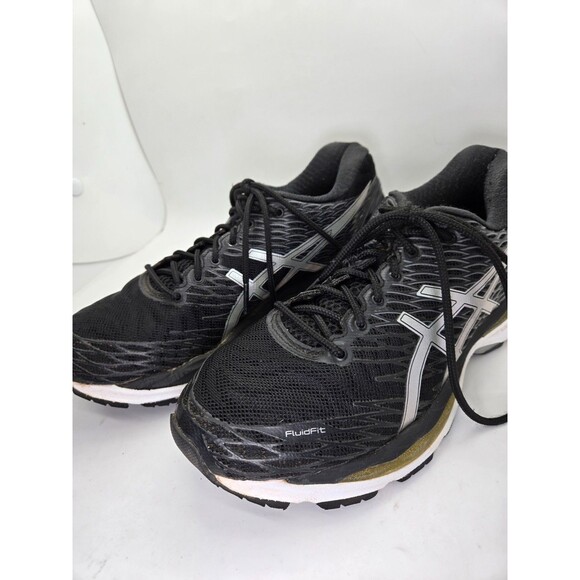 ASICS Gel-Nimbus 18 Shoes Women's 7 Black Running Athletic Workout Road Sneakers - Picture 4 of 8